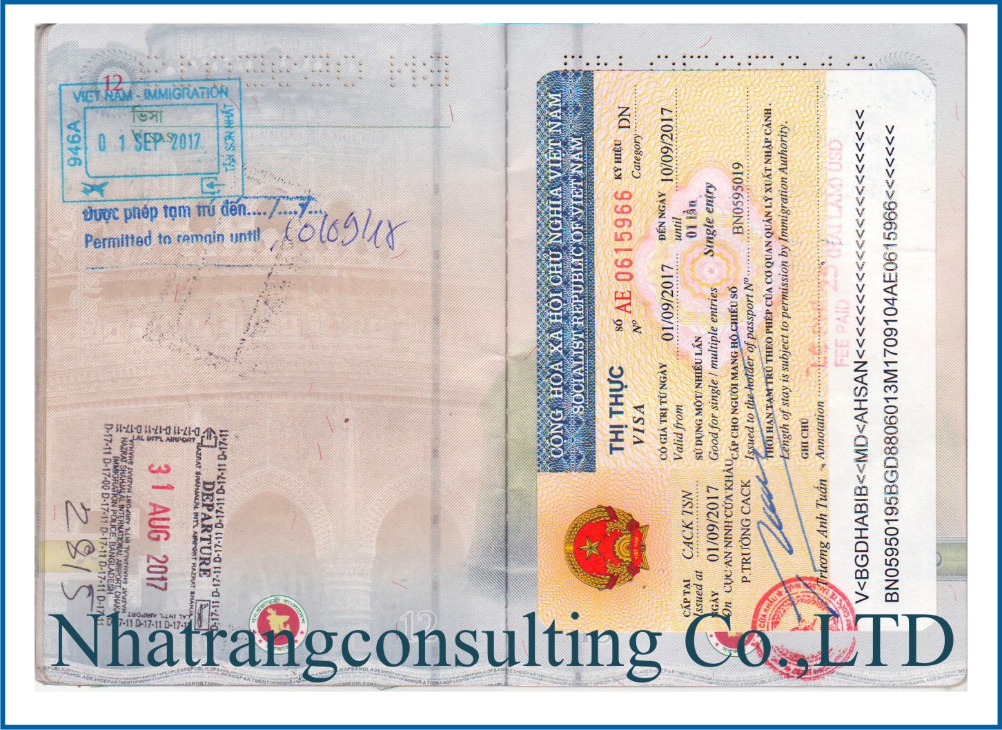 Gia hạn Visa cho người nước ngoài