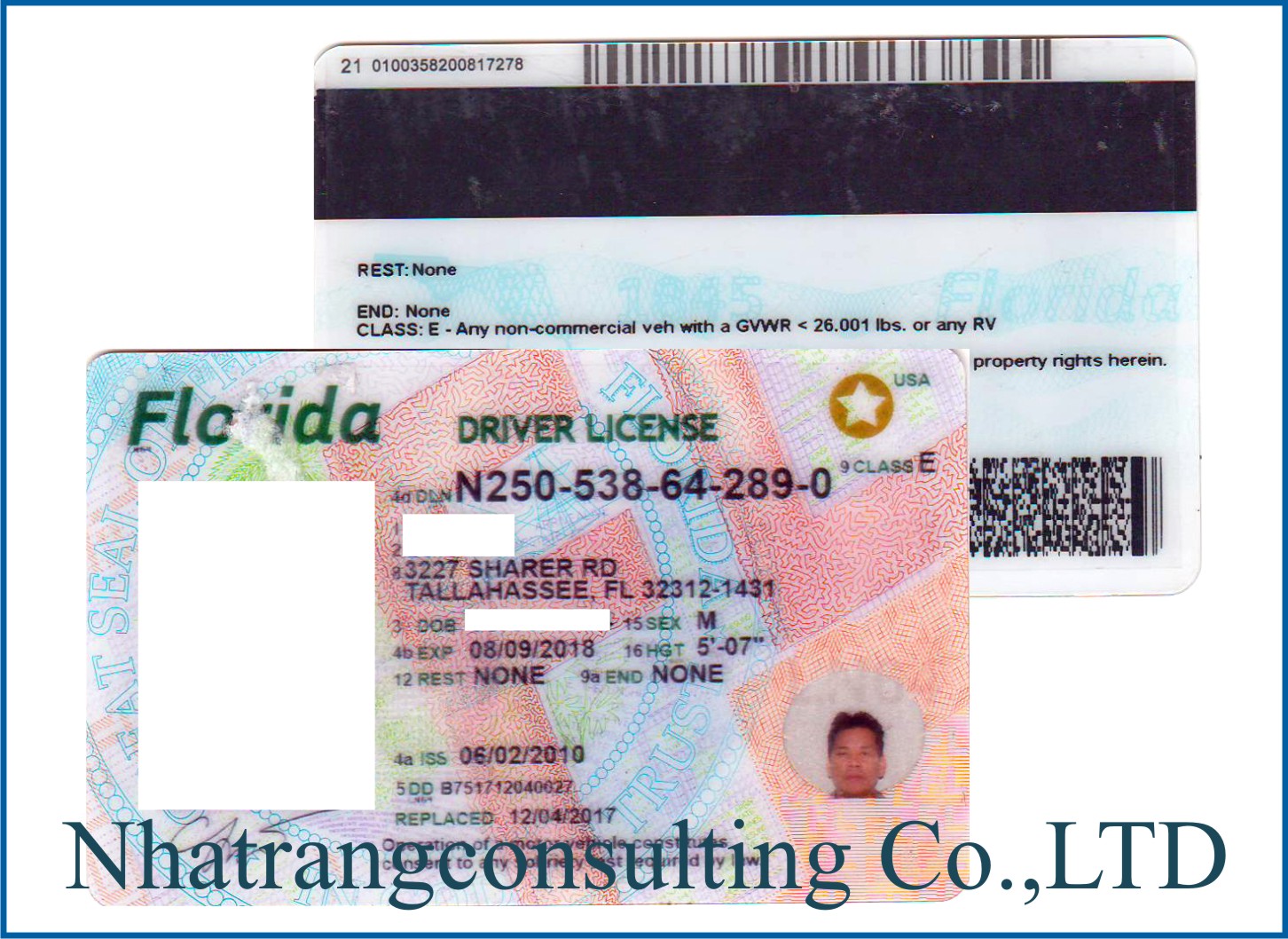 Giấy phép lái xe nước ngoài
